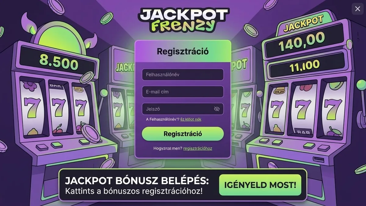 Regisztráció bónusszal